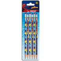 Luna: Set de 6 creioane grafit cu radieră cu Spider-Man - l/u/Luna-Set-de-6-creioane-grafit-cu-radiera-cu-Spider-Man-1.jpg