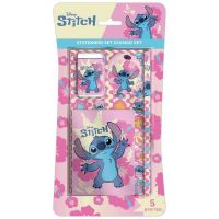 Luna: Set de papetărie roz Disney Stitch, 5 piese - l/u/Luna-Set-de-papetarie-roz-Disney-Stitch-5-piese-1.jpg