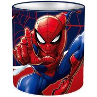 Luna: Suport metalic cilindric pentru instrumente de scris cu Spider-Man, 10x11 cm - l/u/Luna-Suport-metalic-cilindric-pentru-instrumente-de-scris-cu-Spider-Man-10x11-cm-1.jpg