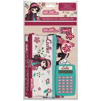 Luna: 6 bucăți girly set de papetărie cu penar, calculator și articole de papetărie - l/u/luna-6-bucati-girly-set-de-papetarie-cu-penar-calculator-si-articole-de-papetarie.jpg