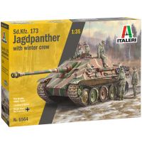 Mașină de model Italeri 1/35 Sd.Kfz.173 Jagdpanther cu echipaj în uniformă de iarnă - m/a/Masina-de-model-Italeri-1-35-Sd-Kfz-173-Jagdpanther-cu-echipaj-in-uniforma-de-iarna-1.jpg
