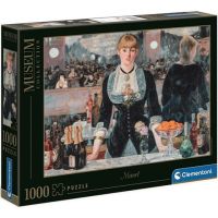 Manet: A Bar at the Folies-Bergère Museum HQC puzzle 1000 bucăți  - Clementoni