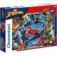 Marvel Spiderman și adversarii 104 bucăți Maxi Puzzle - Clementoni - m/a/marvel-spiderman-si-adversarii-104-bucati-maxi-puzzle-clementoni.jpg