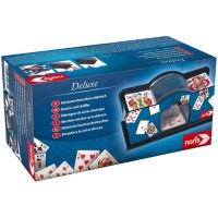 Mașină automată de amestecat cărți de joc, cu acumulator, Deluxe - Noris