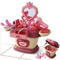 Măsuță de toaletă pliabilă cu oglindă, set 58 piese - m/a/masuta-de-toaleta-pliabila-cu-oglinda-set-58-piese.jpg