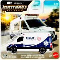 Matchbox Un Film: 2024 Mercedes-Benz Sprinter Ambulanță mașinuță 1/64 - Mattel - m/a/matchbox-un-film-2024-mercedes-benz-sprinter-ambulant-masinut-1-64-mattel-1.jpg