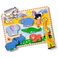 Melissa & Doug: Puzzle cu animale - Safari - Spin Master