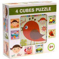 Cub de puzzle cu modele pentru fete și băieți 4 bucăți - m/e/Mesekocka-fius-es-lanyos-mintaval-4db-os.jpg