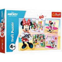 Minnie Mouse: Minnie simpatic puzzle 60 bucăți - Trefl - m/i/minnie-mouse-minnie-simpatic-puzzle-60-bucati-trefl.jpg