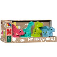Molto: Nature Primul Dino figurină lemn pachet 4 bucăți - m/o/molto-nature-primul-dino-figurina-lemn-pachet-4-bucati.jpg