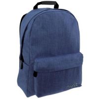 Must: Albastru închis Monochrome Jeans rucsac, ghiozdan 32x17x42cm - m/u/must-albastru-inchis-monochrome-jeans-rucsac-ghiozdan-32x17x42cm.jpg