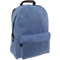 Must: Albastru Monochrome Jeans rucsac, ghiozdan 32x17x42cm - m/u/must-albastru-monochrome-jeans-rucsac-ghiozdan-32x17x42cm.jpg
