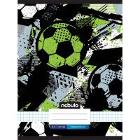 Nebulo: Caiet cu copertă cartonată, model minge de fotbal în carouri, 87-32 A/4 - n/e/Nebulo-Caiet-cu-coperta-cartonata-model-minge-de-fotbal-in-carouri-87-32-A-4-1.jpg