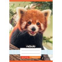 Nebulo: Caiet cu spirală format A5, 27-32, cu model de panda roșu pe copertă în carouri - n/e/Nebulo-Caiet-cu-spirala-format-A5-27-32-cu-model-de-panda-rosu-pe-coperta-in-carouri-1.jpg
