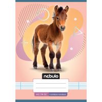 Nebulo: Caiet liniat capsat pentru clasa 1, format A5, 14-32, cu animale - Călăreț - n/e/Nebulo-Caiet-liniat-capsat-pentru-clasa-1-format-A5-14-32-cu-animale--Calaret-1.jpg