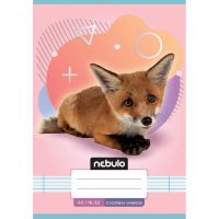 Nebulo: Caiet liniat pentru clasa a 2-a, format A5, 16-32 file, cu animale - cu vulpe - n/e/Nebulo-Caiet-liniat-pentru-clasa-a-2-a-format-A5-16-32-file-cu-animale--cu-vulpe-1.jpg