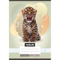 Nebulo: Caiet simplu capsat A5, 20-32 file, cu animale - Leopard - n/e/Nebulo-Caiet-simplu-capsat-A5-20-32-file-cu-animale--Leopard-1.jpg