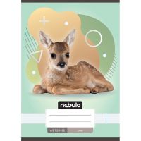 Nebulo: Caiet simplu capsat A5, 20-32 file, cu animale - cu căprioară - n/e/Nebulo-Caiet-simplu-capsat-A5-20-32-file-cu-animale--cu-caprioara-1.jpg