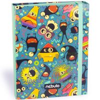 Nebulo: Cutie pentru caiete format A/5 cu model de monștri amuzanți - n/e/Nebulo-Cutie-pentru-caiete-format-A-5-cu-model-de-monstri-amuzanti-1.jpg