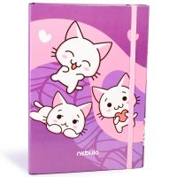 Nebulo: Cutie pentru caiete, format A4, cu model de pisicuță - n/e/Nebulo-Cutie-pentru-caiete-format-A4-cu-model-de-pisicuta-1.jpg