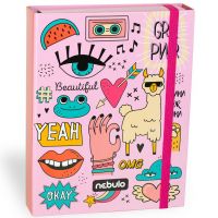 Nebulo: Cutie pentru caiete, format A5, girl power - n/e/Nebulo-Cutie-pentru-caiete-format-A5-girl-power-1.jpg
