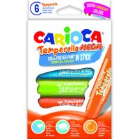 Neon tempera stick set 6 bucăţi - Carioca - n/e/neon-tempera-stick-set-6-bucati-carioca.jpg