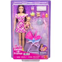 Păpușa Barbie cu rochie cu flori, set de joacă bone pentru copii - Mattel - p/a/Papusa-Barbie-cu-rochie-cu-flori-set-de-joaca-bone-pentru-copii--Mattel-1.jpg