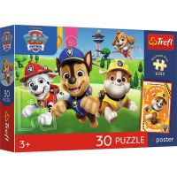 Paw Patrol puzzle premium plus pentru copii, 30 de piese, cu poster - Trefl - p/a/Paw-Patrol-puzzle-premium-plus-pentru-copii-30-de-piese-cu-poster--Trefl-1.jpg