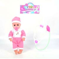 Păpușă cu rochie roz și stetoscop 31cm - p/a/papusa-cu-rochie-roz-si-stetoscop-31cm.jpg