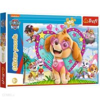 Paw Patrol: Skye strălucitor 100 bucăți puzzle cu sclipici - Trefl - p/a/paw-patrol-skye-stralucitor-100-bucati-puzzle-cu-sclipici-trefl.jpg