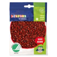 PlayBox: 1000 de mărgele MIDI de 5 mm, termocolante, de culoare roșu-maroniu
