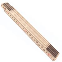 PlayBox: Colțuri din lemn / bandă de măsurare de 2 metri