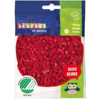 PlayBox: Mărgele MIDI de 5mm pentru călcat, 1000 bucăți, culoare roșu de Crăciun - p/l/PlayBox-Margele-MIDI-de-5mm-pentru-calcat-1000-bucati-culoare-rosu-de-Craciun-1.jpg