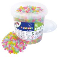 PlayBox: Mărgele MIDI de călcat de 5mm, mix transparent, borcan de 5000 bucăți - p/l/PlayBox-Margele-MIDI-de-calcat-de-5mm-mix-transparent-borcan-de-5000-bucati-1.jpg
