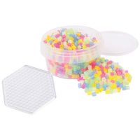 PlayBox: Mărgele MIDI transparente de 5 mm pentru călcat, set de 1000 bucăți cu placă hexagonală. - p/l/PlayBox-Margele-MIDI-transparente-de-5-mm-pentru-calcat-set-de-1000-bucati-cu-placa-hexagonala--1.jpg