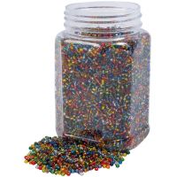 PlayBox: Mărgele de plastic colorat transparent, care se pot fierbe, de 2-3 mm, 500g - p/l/PlayBox-Margele-de-plastic-colorat-transparent-care-se-pot-fierbe-de-2-3-mm-500g-1.jpg