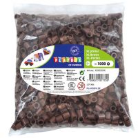 PlayBox: Pachet de mărgele termoadezive XL MAXI de 9 mm, 1000 bucăți, culoare maro - p/l/PlayBox-Pachet-de-margele-termoadezive-XL-MAXI-de-9-mm-1000-bucati-culoare-maro-1.jpg