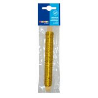 PlayBox: Sârmă metalică de legare, culoare aurie, 0,5mm, 50m