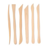 PlayBox: Set de 6 unelte pentru modelare din lemn