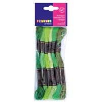 PlayBox: Set de ață de brodat, 6 bucăți, verde - p/l/PlayBox-Set-de-ata-de-brodat-6-bucati-verde-1.jpg