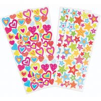 PlayBox: Set de autocolante cu inimioare și steluțe, 214 bucăți - p/l/PlayBox-Set-de-autocolante-cu-inimioare-si-stelute-214-bucati-1.jpg