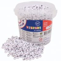 PlayBox: Set de mărgele cu litere în cutie, negru și alb, 2500 de bucăți. - p/l/PlayBox-Set-de-margele-cu-litere-in-cutie-negru-si-alb-2500-de-bucati--1.jpg