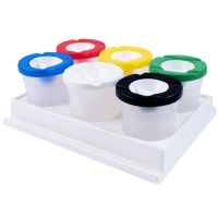 PlayBox: Set de pahare pentru spălat pensule cu suport, 6 bucăți - p/l/PlayBox-Set-de-pahare-pentru-spalat-pensule-cu-suport-6-bucati-1.jpg