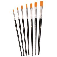 PlayBox: Set de pensule plate, 7 bucăți - p/l/PlayBox-Set-de-pensule-plate-7-bucati-1.jpg