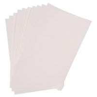 PlayBox: Set folie termocontractabilă albă 20x30cm, 5 bucăți