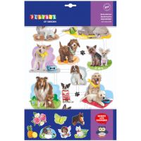PlayBox: Set mixt de autocolante creative cu 130 de bucăți