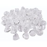 PlayBox: set de 50 de cristale din plastic de 3,7 cm