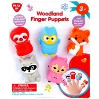 Playgo: Set de 5 marionete pentru degete cu animale din pădure - p/l/Playgo-Set-de-5-marionete-pentru-degete-cu-animale-din-padure-1.jpg