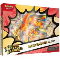 Pokémon TCG: Mega Evoluție - Eroii Înălțați - Cutie Mega Emboar ex