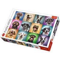 Portret haios de câini 1000 bucăţi puzzle - Trefl - p/o/portret-haios-de-caini-1000-bucati-puzzle-trefl.jpg